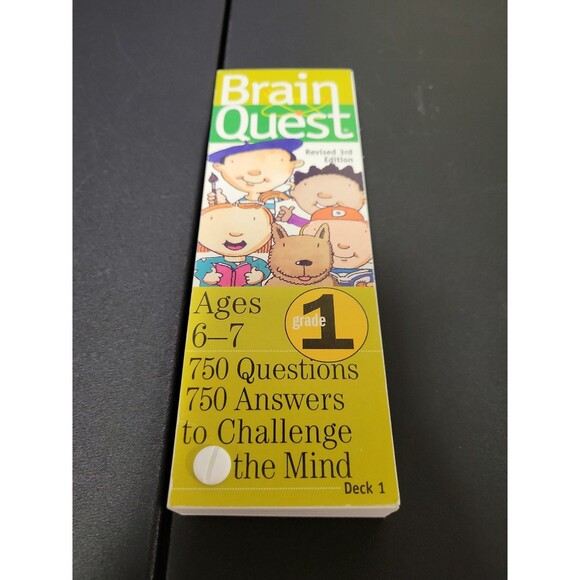 Brain Quest Grade 1 Question and Answer Cards - Picture 2 of 9